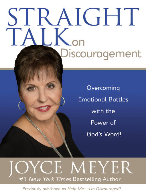 Title details for Straight Talk on Discouragement by Joyce Meyer - Available